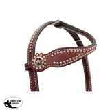 Weaver Texas Star Collection Sliding Ear Headstall - Country Scene Saddlery and Pet Supplies
