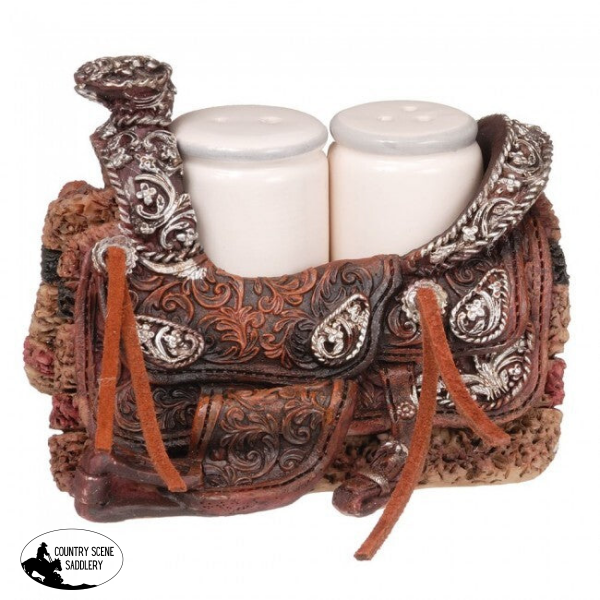 Western Saddle Salt & Pepper Gift Items » Bedding Blankets And Pillows