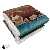 Wild Ride Sherpa Blanket - Country Scene Saddlery and Pet Supplies