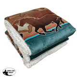 Wild Ride Sherpa Blanket - Country Scene Saddlery and Pet Supplies