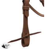 Working Headstall Harness Leather Western Bridle