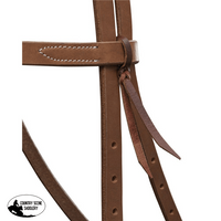 Working Headstall Harness Leather Western Bridle