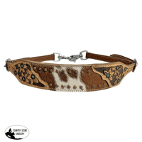 Ws-56 Showman ® Hair On Cowhide Leather Wither Strap