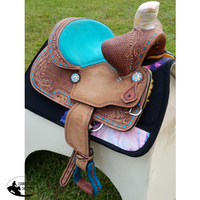 New! 12 13 Double T Youth Bear Trap Style Saddle Posted* Western Saddles
