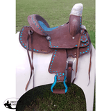 New! 12 And 13 Double T Roughout Barrel Saddle. Posted~