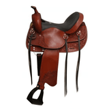 New! 16 17 Double T Trail Style Saddle. Posted.*