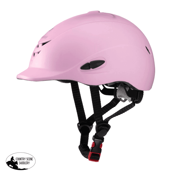 Bambino Adjustable Kids Horse Riding Helmet 48Cm - 51Cm / Pink Safety Helmets