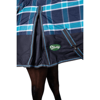 Bobby 1200D 250g Nylon Combo - Blue Plaid - Country Scene Saddlery and Pet Supplies