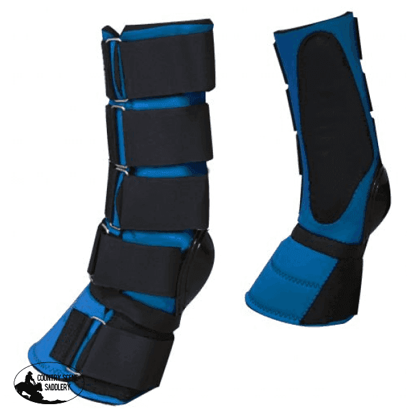 Combination Bell Boot. Large 15 / Blue
