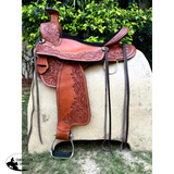 Cssw01 Wade Style Saddle Chestnut 17 Inch Western