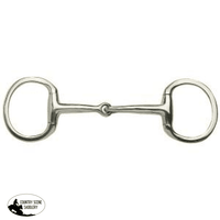 New! Eggbutt Snaffle Thin Jointed Mouth Stainless Steel Posted.*