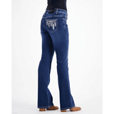 Faye Western Style Stretch Denim Jeans