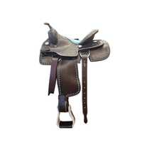 Fort Worth Barrel Racing Saddle with Buckstitcht - Country Scene Saddlery and Pet Supplies
