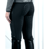 Ladies Piper Black On Horse Riding Tights Apparel & Accessories