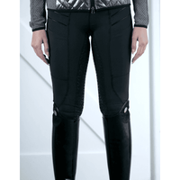 Ladies Piper Black On Horse Riding Tights Apparel & Accessories