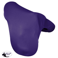 New! Lycra ® English Saddle Cover. / Purple Saddle Carriers