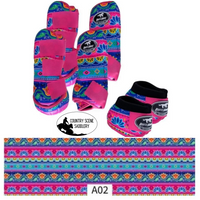Patterned Boots- A2.