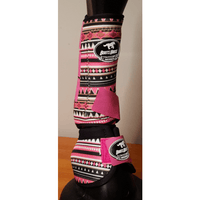 New! Pink Tribal Boots.