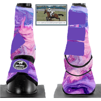 New! Purple Swirl Boots.