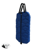 Quilted Nylon Bag Royal Blue Saddle Carriers