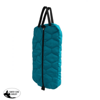 Quilted Nylon Bag Teal Saddle Carriers