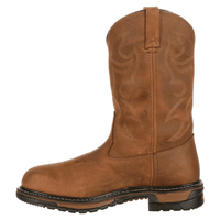 Rocky Ride Branson Roper Waterproof Mens Western Boots Footwear