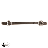 New! Show Leather Curb Strap. Black