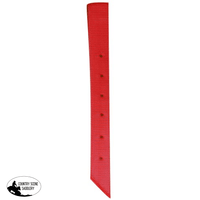 Showman Premium Quality Nylon Off Billet And Tie Strap Set.red