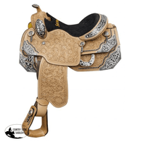 New! 16 Showman ® Argentina Cow Leather. Posted.* Show Saddles
