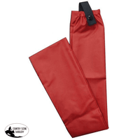 New! Showman ® Cordura Nylon Tail Bag With Button Snap Closure. Red