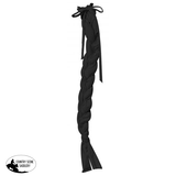 New! Showman ® Durable Lycra® Braid-In Tail Bag. Black