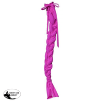 New! Showman ® Durable Lycra® Braid-In Tail Bag. Pink