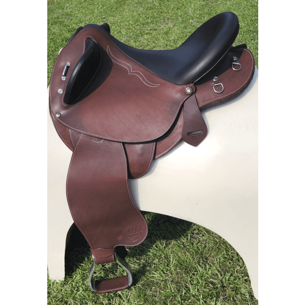 Syd Hill Barkley Stock Saddle With Swinging Fender Leather Shx Adjustable Tree