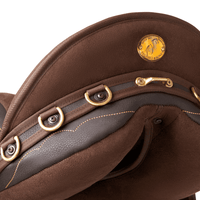 Syd Hill Regular Stock Saddle Synthetic Non Adjustable