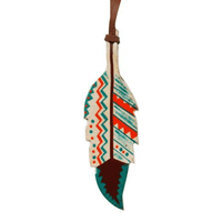 New! Tie On Feather. Posted.*