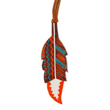 New! Tie On Feather. Posted.*